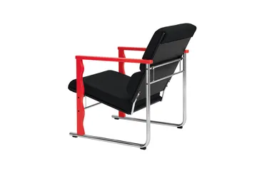 Experiment 503 loungefåtölj - Red-black - Hem