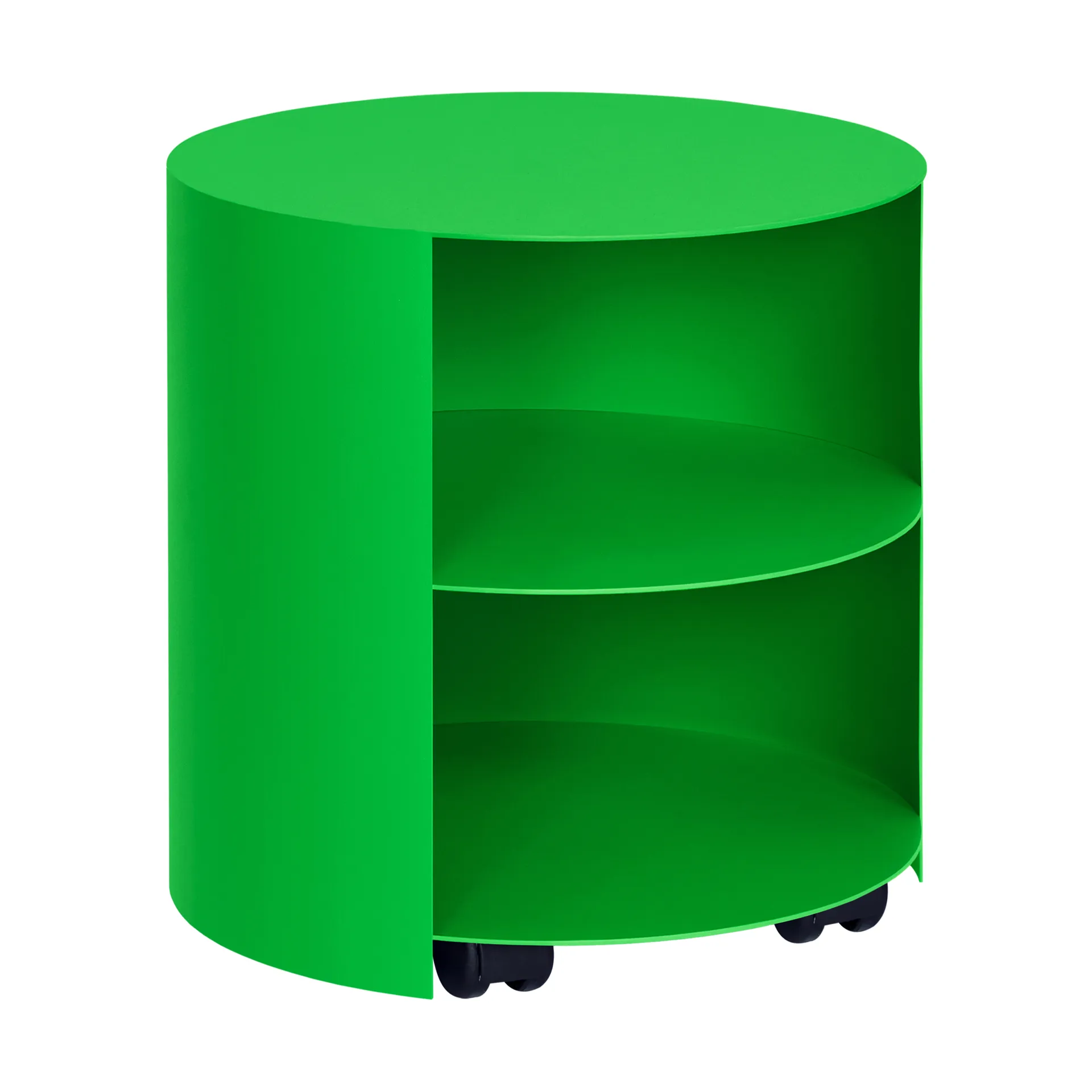 Hide sidobord Ø38x41 cm, Pure green textured Hem