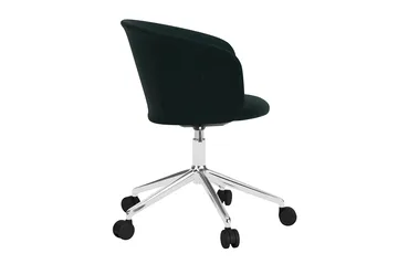 Kendo Swivel kontorsstol med 5 hjul - Pine-polished aluminium - Hem