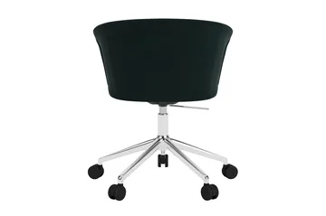 Kendo Swivel kontorsstol med 5 hjul - Pine-polished aluminium - Hem