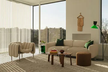 Koti 2-sits soffa 200 cm - Eggshell - Hem