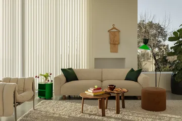 Koti 2-sits soffa 200 cm - Eggshell - Hem