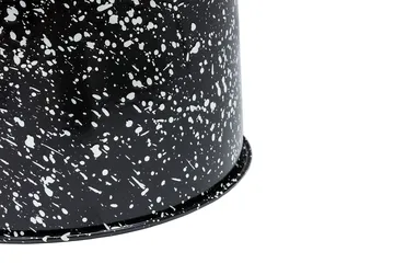 Last pall Ø32x44 cm - Black-white splatter - Hem