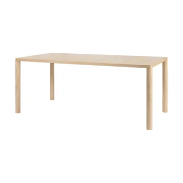 Log matbord 90x180 cm - Ek - Hem