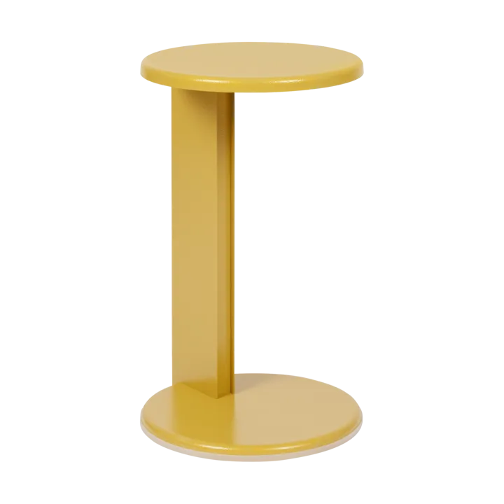Lolly sidobord 56 cm - Ochre yellow gloss - Hem