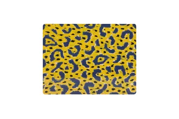 Monster bordstablett 30x40 cm 2-pack - Ochre yellow-grey-black - Hem
