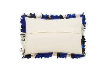 Monster kudde Large 40x60 cm - Ultramarine blue-off white - Hem