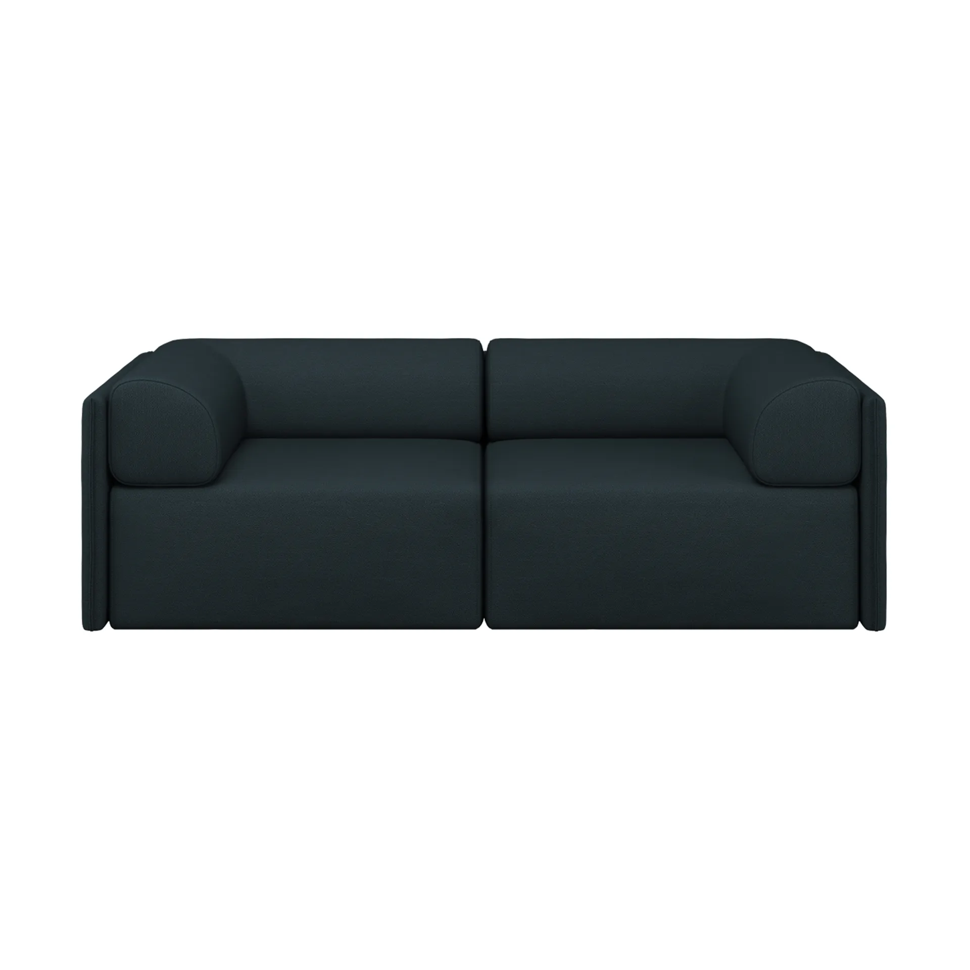 Palo Block 2-sits soffa med armstöd Low 200 cm, Pine Hem