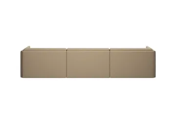 Palo Block 3-sits soffa Low 295 cm - Beige - Hem