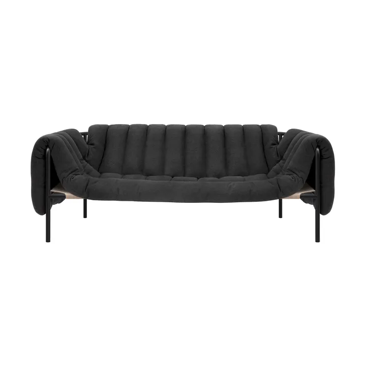 Puffy 2,5-sits soffa 205 cm - Anthracite-black grey - Hem