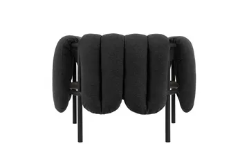 Puffy loungefåtölj - Anthracite-black grey - Hem