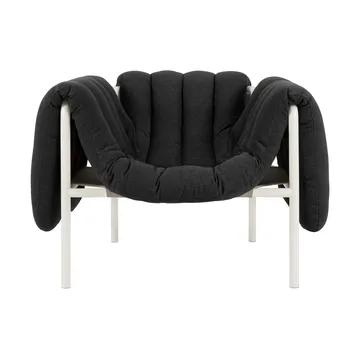 Puffy loungefåtölj - Anthracite-cream - Hem