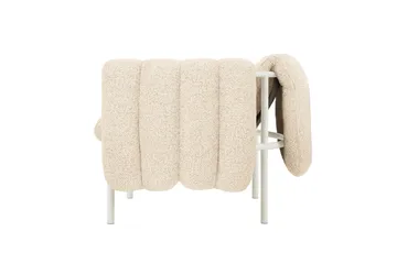 Puffy loungefåtölj - Eggshell-cream - Hem