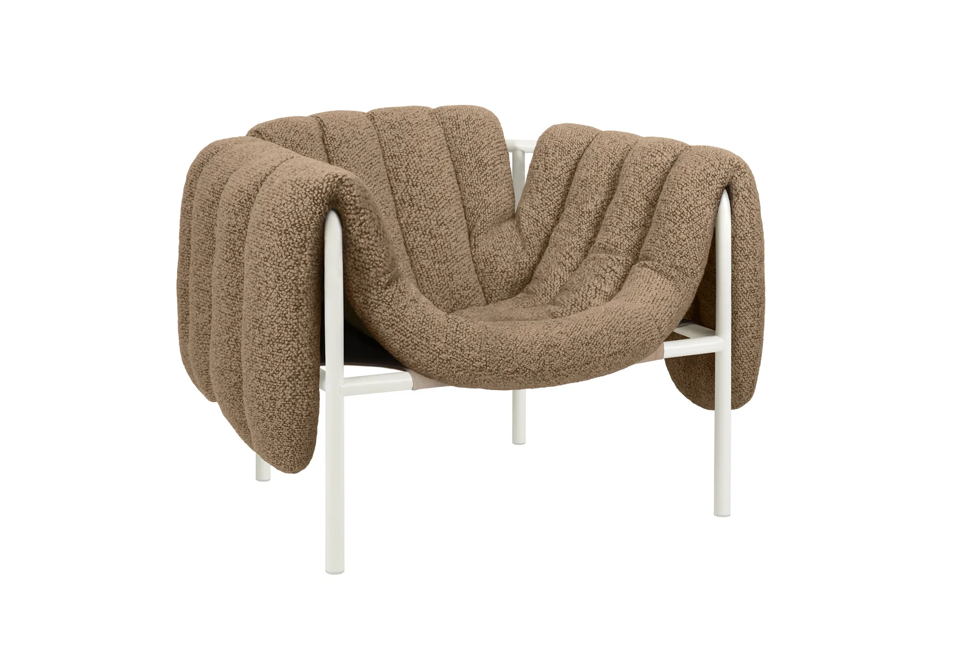 Puffy loungefåtölj, Sawdust-cream Hem