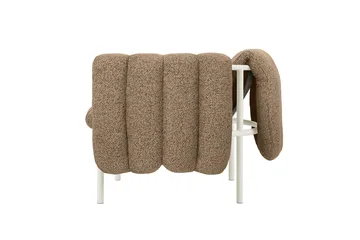 Puffy loungefåtölj - Sawdust-cream - Hem