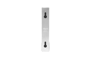 Tig Single krok - Borstad aluminium - Hem
