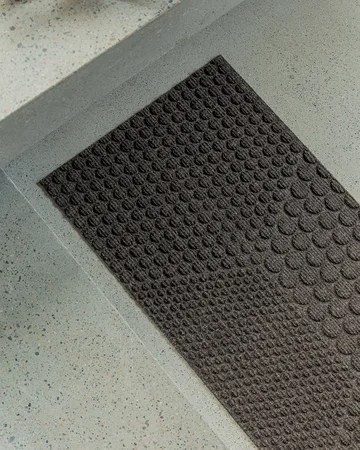 Hex dörrmatta 45x75 cm - Soil - Heymat