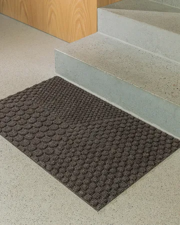 Hex dörrmatta 45x75 cm - Soil - Heymat
