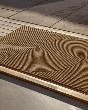Sand dörrmatta - beige, 60x90 cm - Heymat