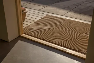 Sand dörrmatta - Beige, 85x130 cm - Heymat