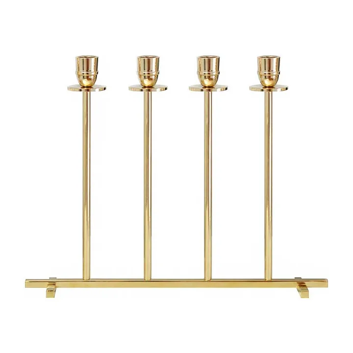 Alto ljusstake - Solid mässing - Hilke Collection