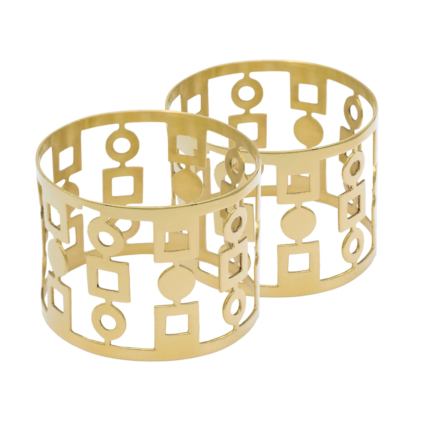 Anima servettring 2-pack, Mässing Hilke Collection