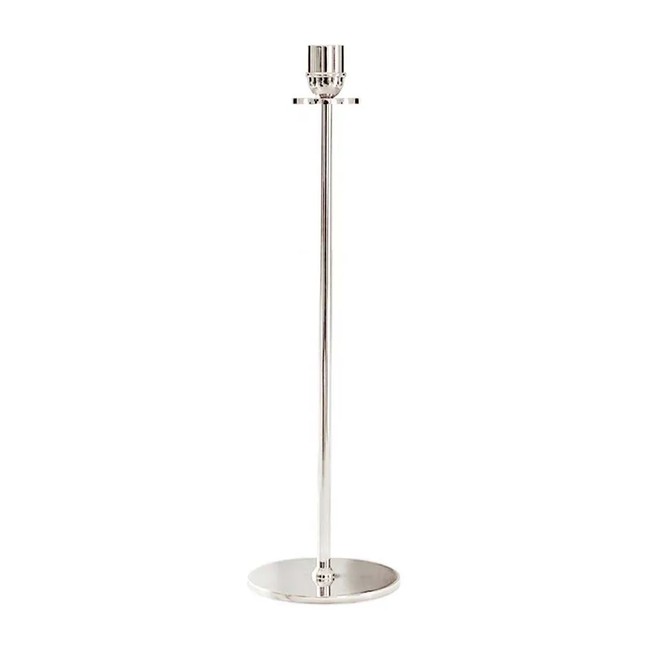 Chiaro Di Luna ljusstake 40 cm, Förnicklad mässing Hilke Collection