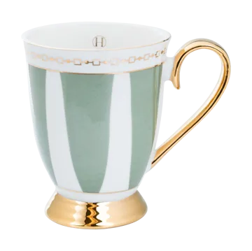Strisce Salvia mugg - 28 cl - Hilke Collection