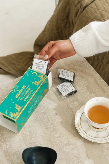 Strisce Tortora kopp med fat - 22 cl - Hilke Collection