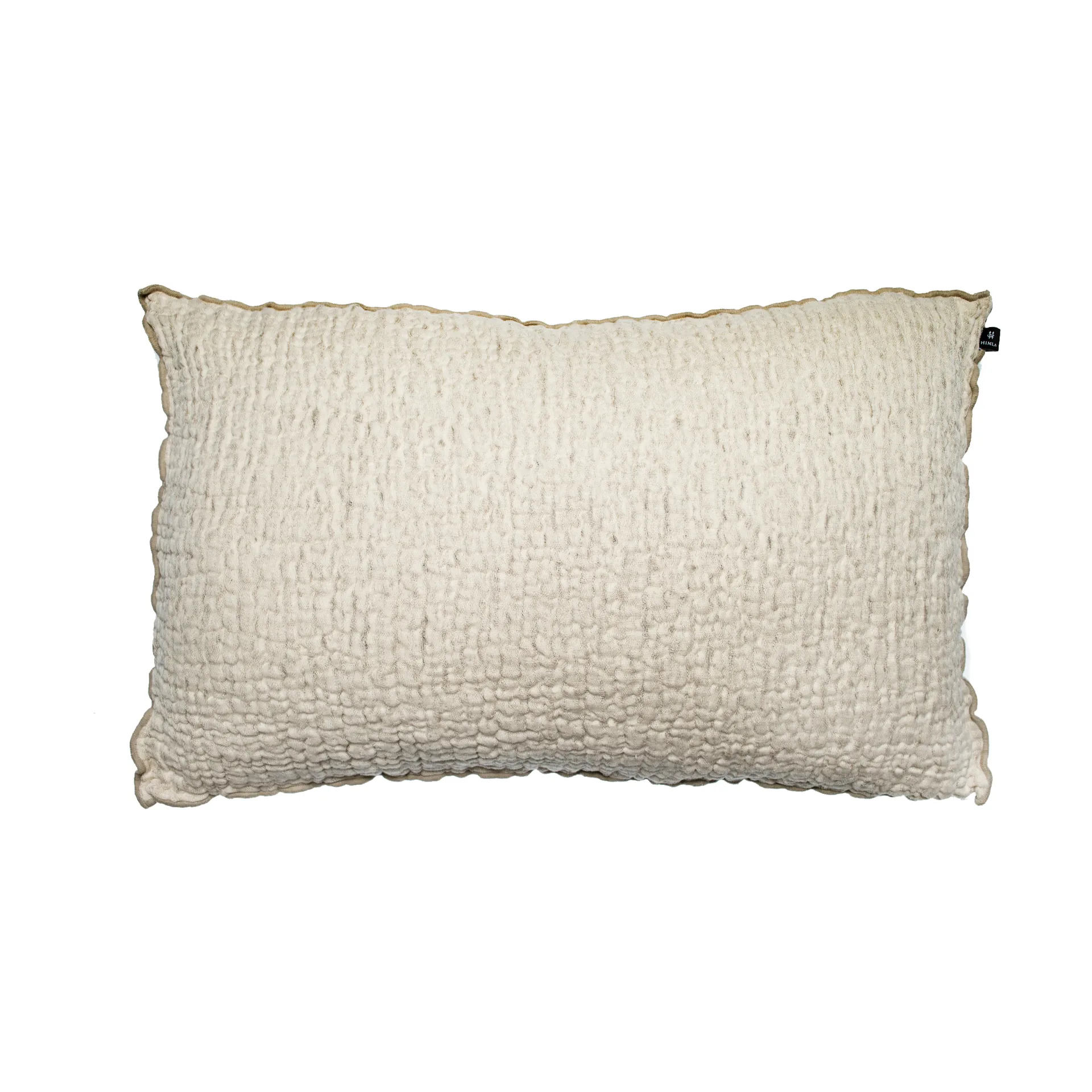 Pauline kuddfodral 50x70 cm, Oatmeal Himla