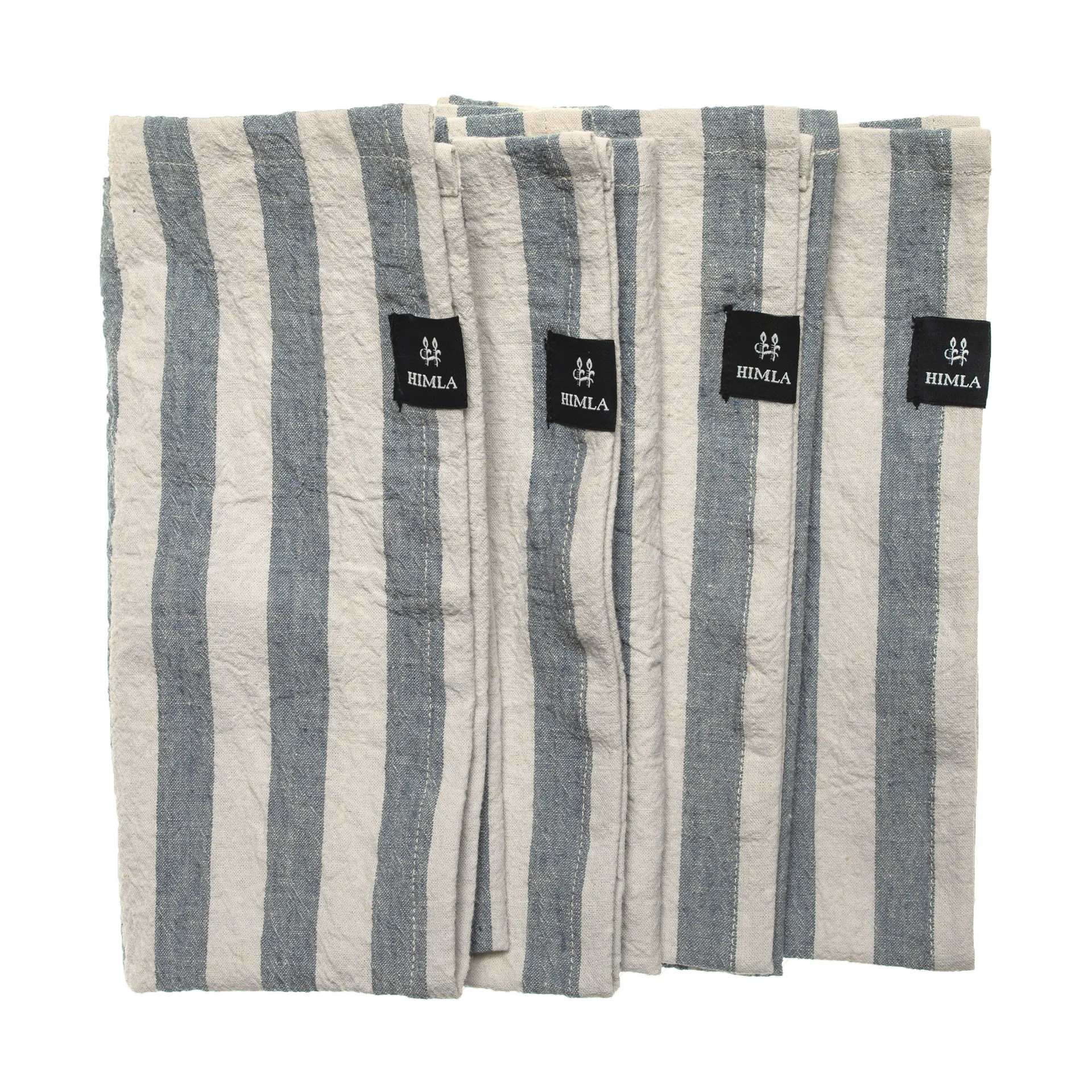 Riviera tygservett 45x45 cm 4-pack, Azur Himla