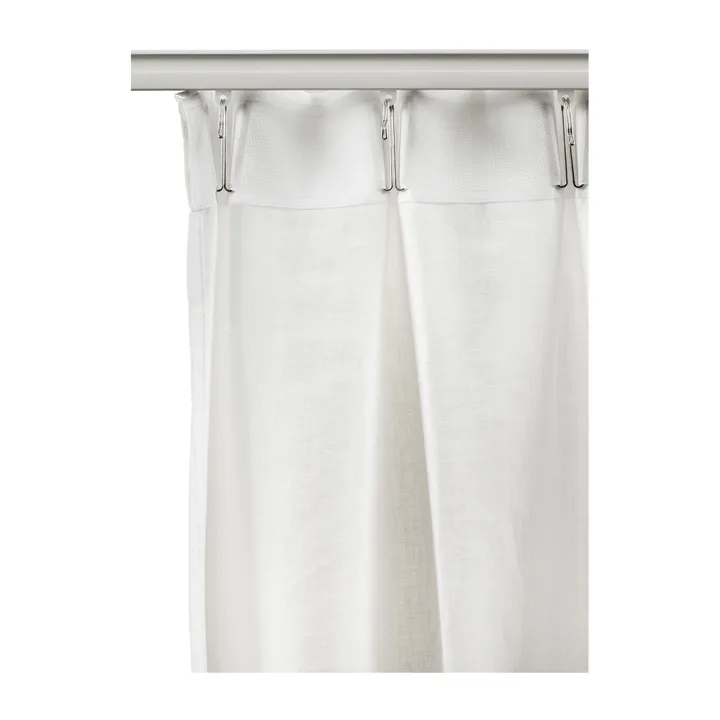 Sunshine gardin med veckband 140x250 cm - Ash (grå) - Himla