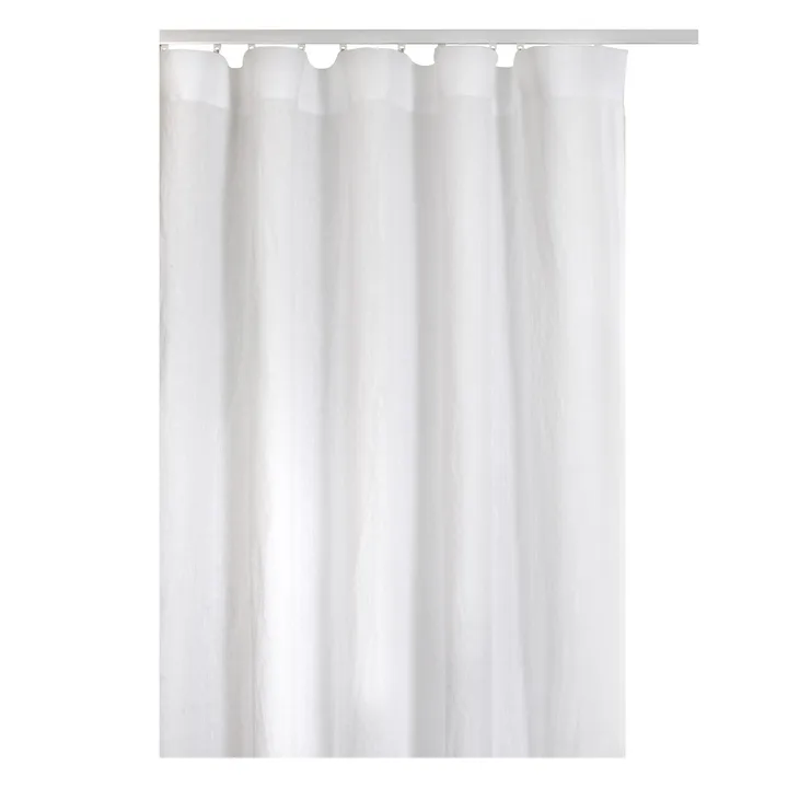 Twilight gardin med veckband 280x290 cm - White - Himla