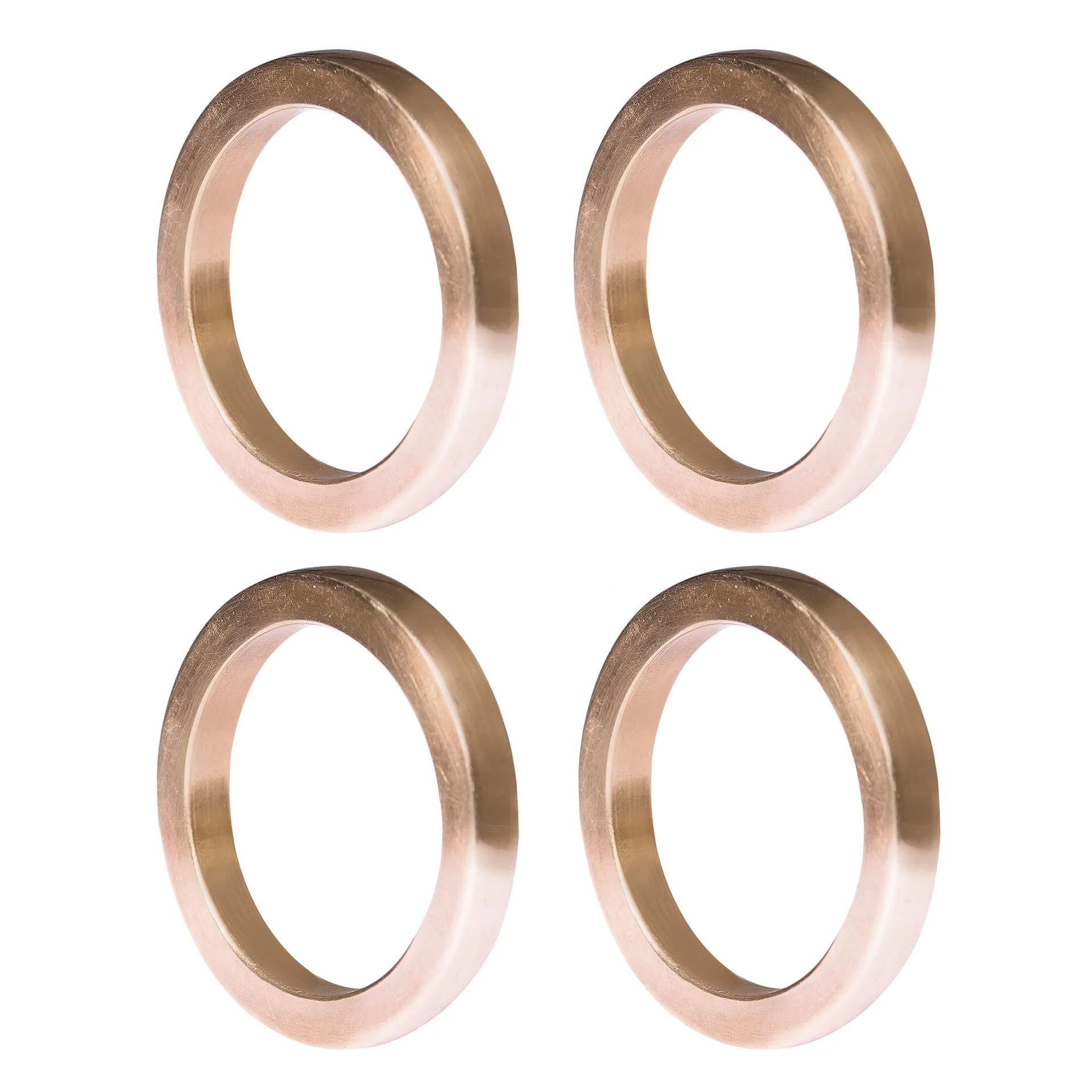 Vasa servettring 4-pack, Brons Himla