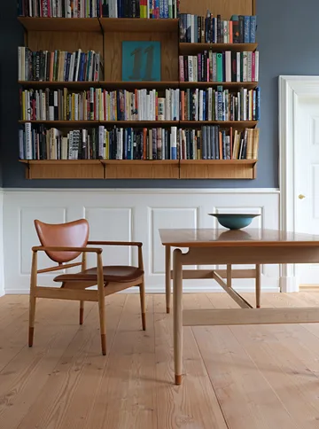 48 Chair karmstol - Valnöt/ek-nevada cognac NV2488S - House of Finn Juhl