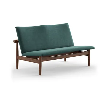 Japan soffa 2-sits - Valnöt-watercolour cast iron - House of Finn Juhl