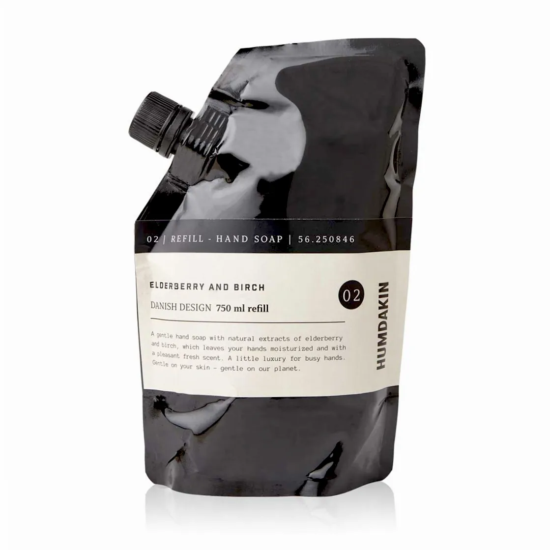 Humdakin handtvål refill 750 ml, Elderberry & birch Humdakin