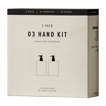 Humdakin handvårdskit 2 x 300 ml - Peony & cranberry - Humdakin