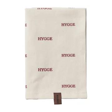 Humdakin Hygge kökshandduk - Off white/Red - Humdakin