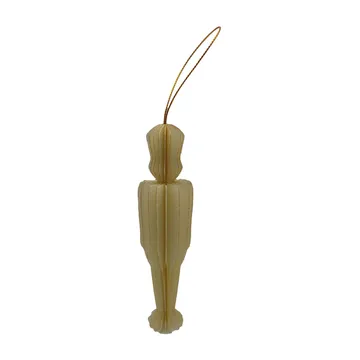 Humdakin julhänge 3-pack - Off white/gold - Humdakin