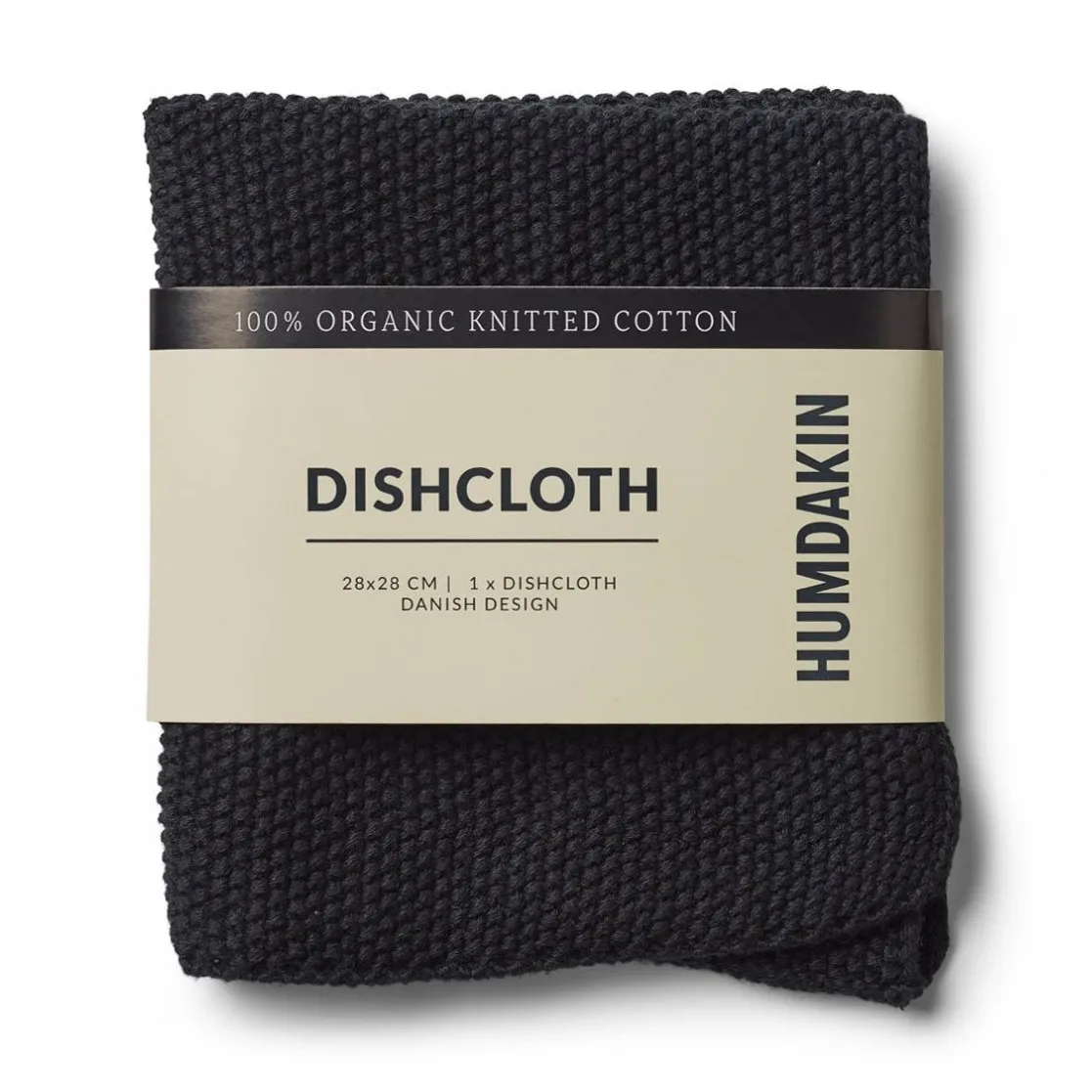 Humdakin Knitted disktrasa 28x28 cm, Coal Humdakin