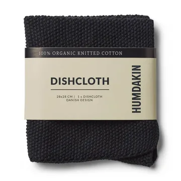 Humdakin Knitted disktrasa 28x28 cm - Coal - Humdakin