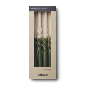 Humdakin skruvade ljus 30 cm 4-pack - Shell-fern - Humdakin