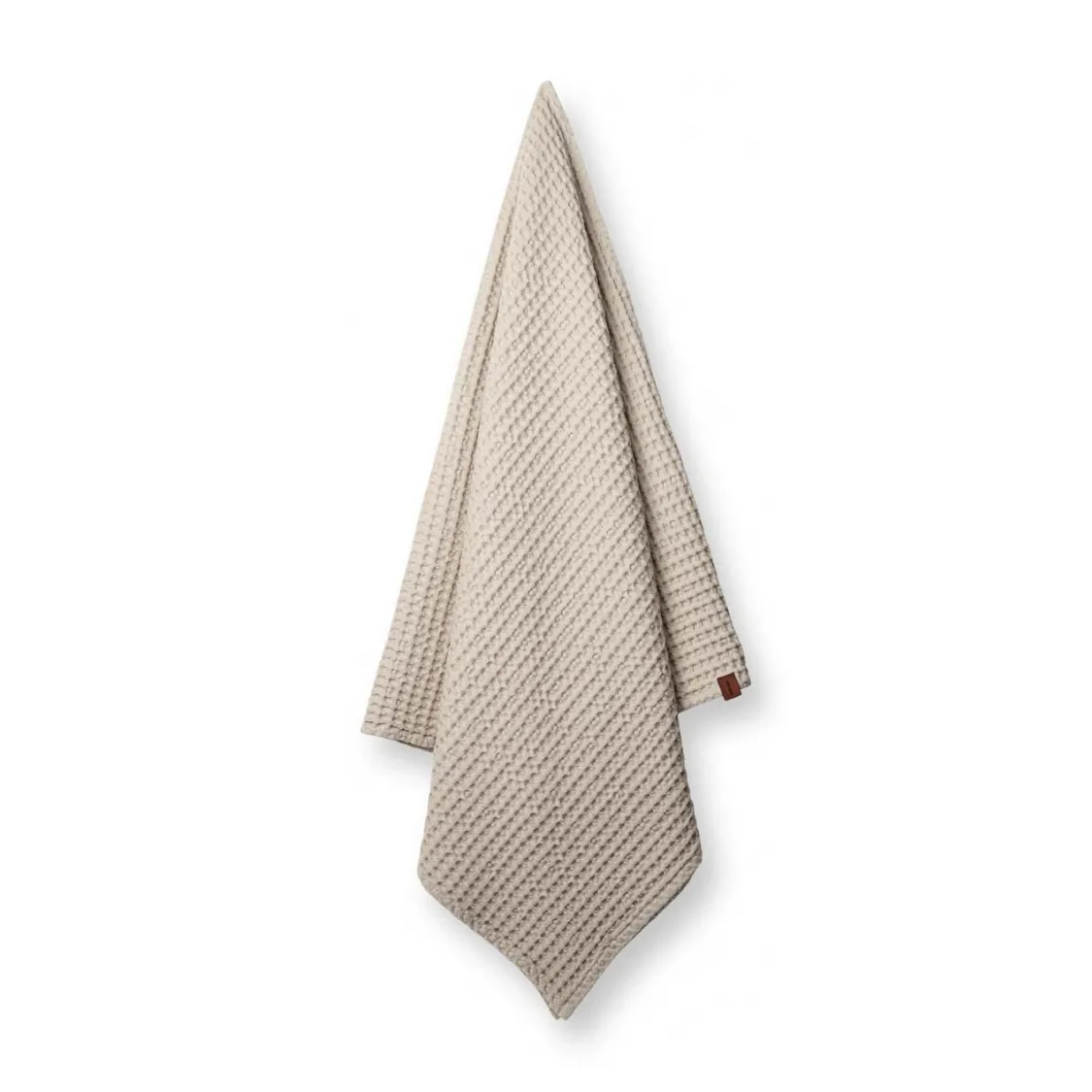 Humdakin Waffle badhandduk 70x135 cm, Light stone Humdakin