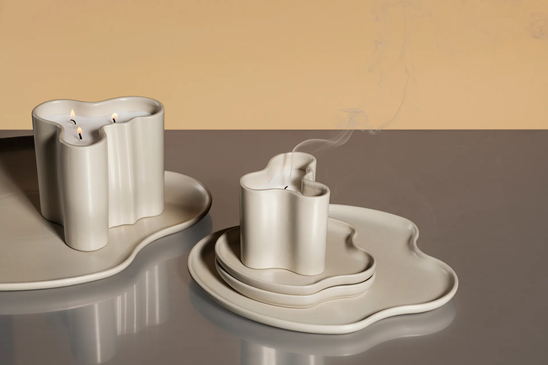 Aalto dekorationsbricka, Sand, 35 cm Iittala