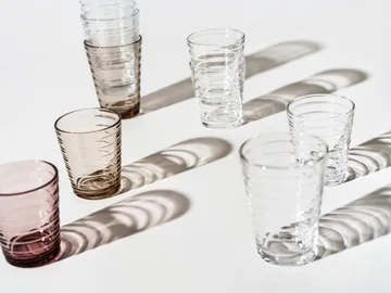 Aino Aalto dricksglas 22 cl 2-pack - Klar - Iittala