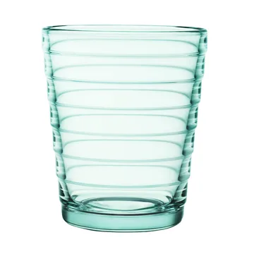 Aino Aalto dricksglas 22 cl 2-pack - vattengrön - Iittala