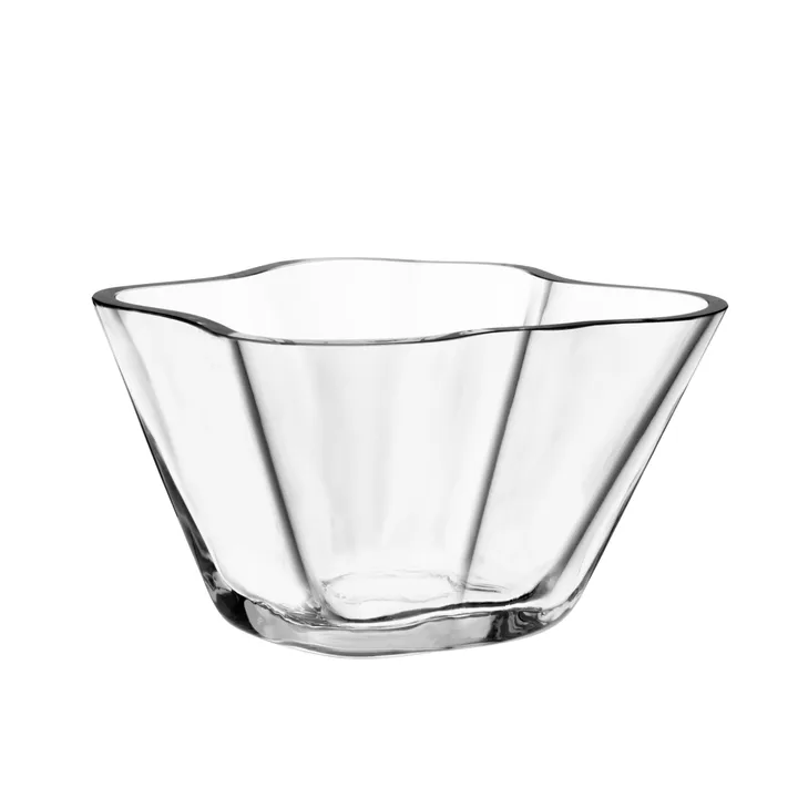 Alvar Aalto skål 75 mm - Klar - Iittala