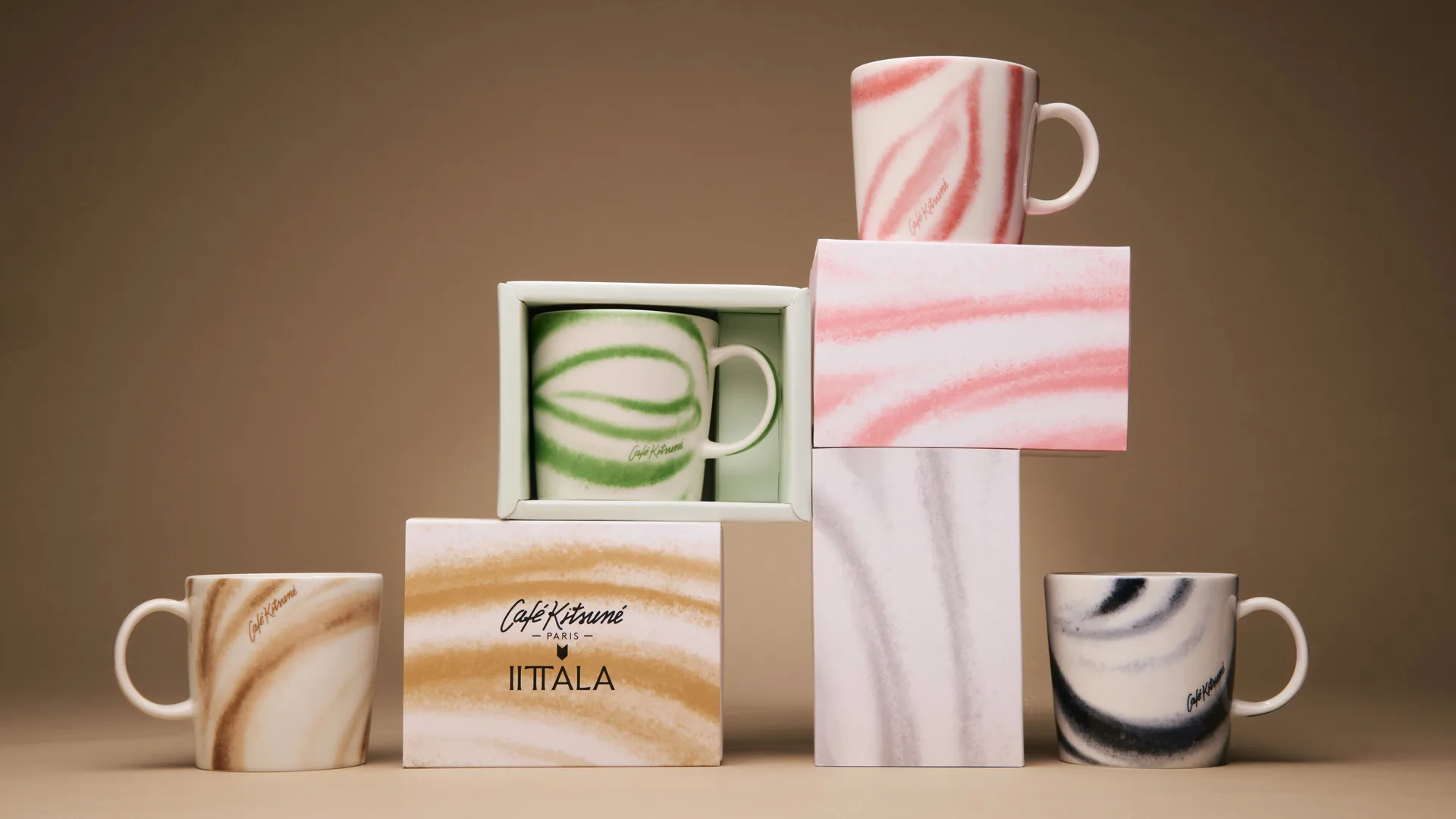 Café Kitsuné X Iittala mugg 30 cl, Matcha Iittala