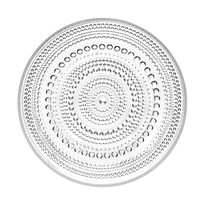 Kastehelmi assiett Ø17 cm - klar - Iittala